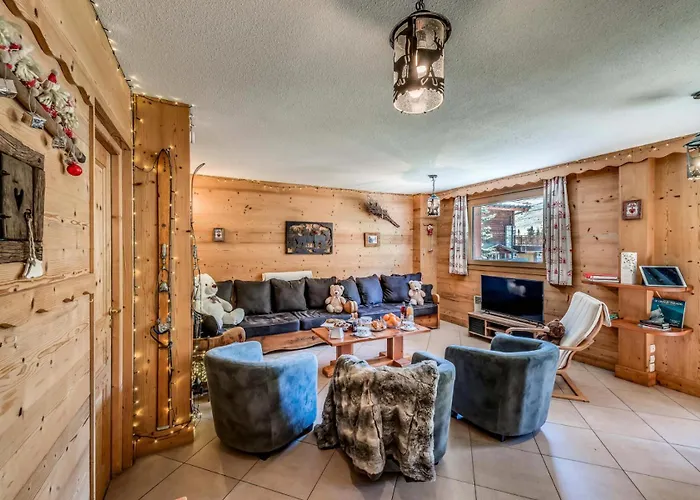 בקתה Chalet L'armoise - Chalets Pour 14 Personnes 871 טיגנס
